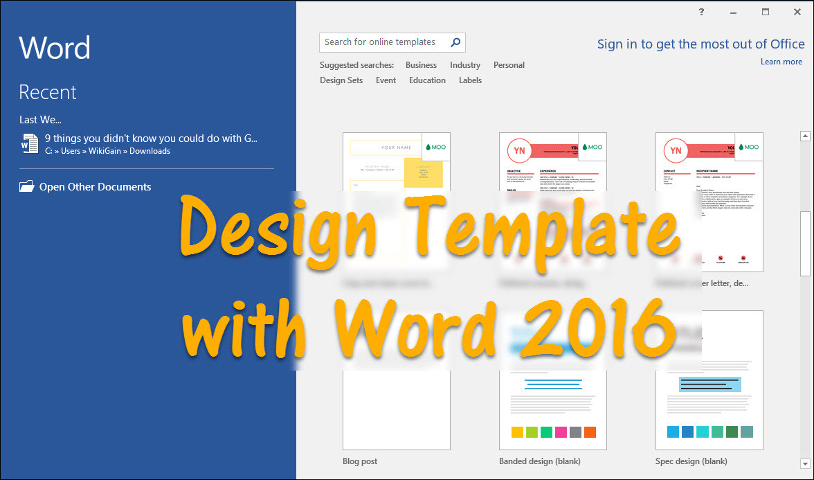 how to create oft template
